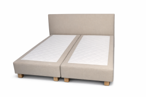 Majestic 23 boxspring zonder matrassen met hoofdbord Beige