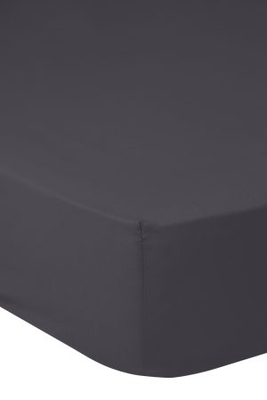 Hoeslaken Antraciet Uni – Katoen Jersey