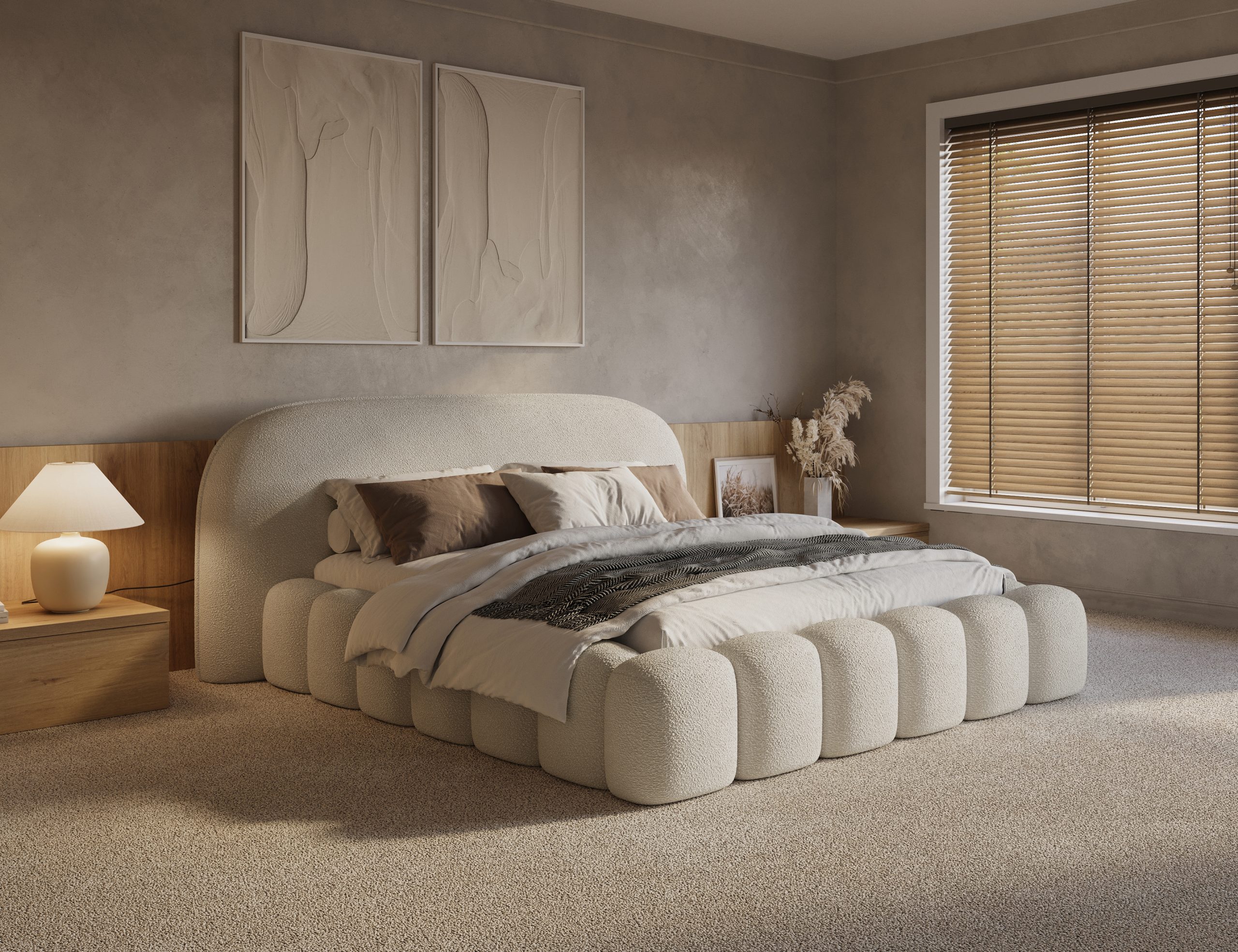 Adore Signature Bed met opbergruimte beige incl. matras Leverbaar in 160x200 en 180x200