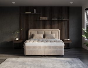 Opbergboxspring Velar Zand/Beige - Leverbaar in 140 - 160 - 180 x 200 cm incl. matras