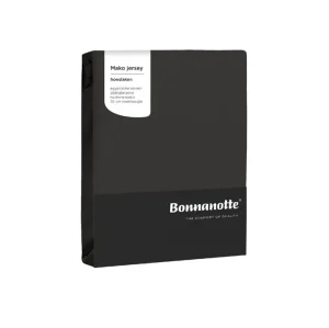 Bonnanotte hoeslaken Mako jersey Antraciet