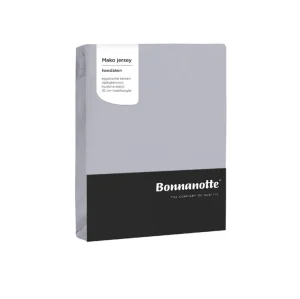Bonnanotte hoeslaken Mako jersey Grijs