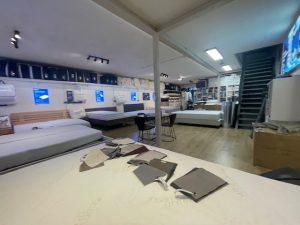 Showroom matrassenfabriek Zwanenburg
