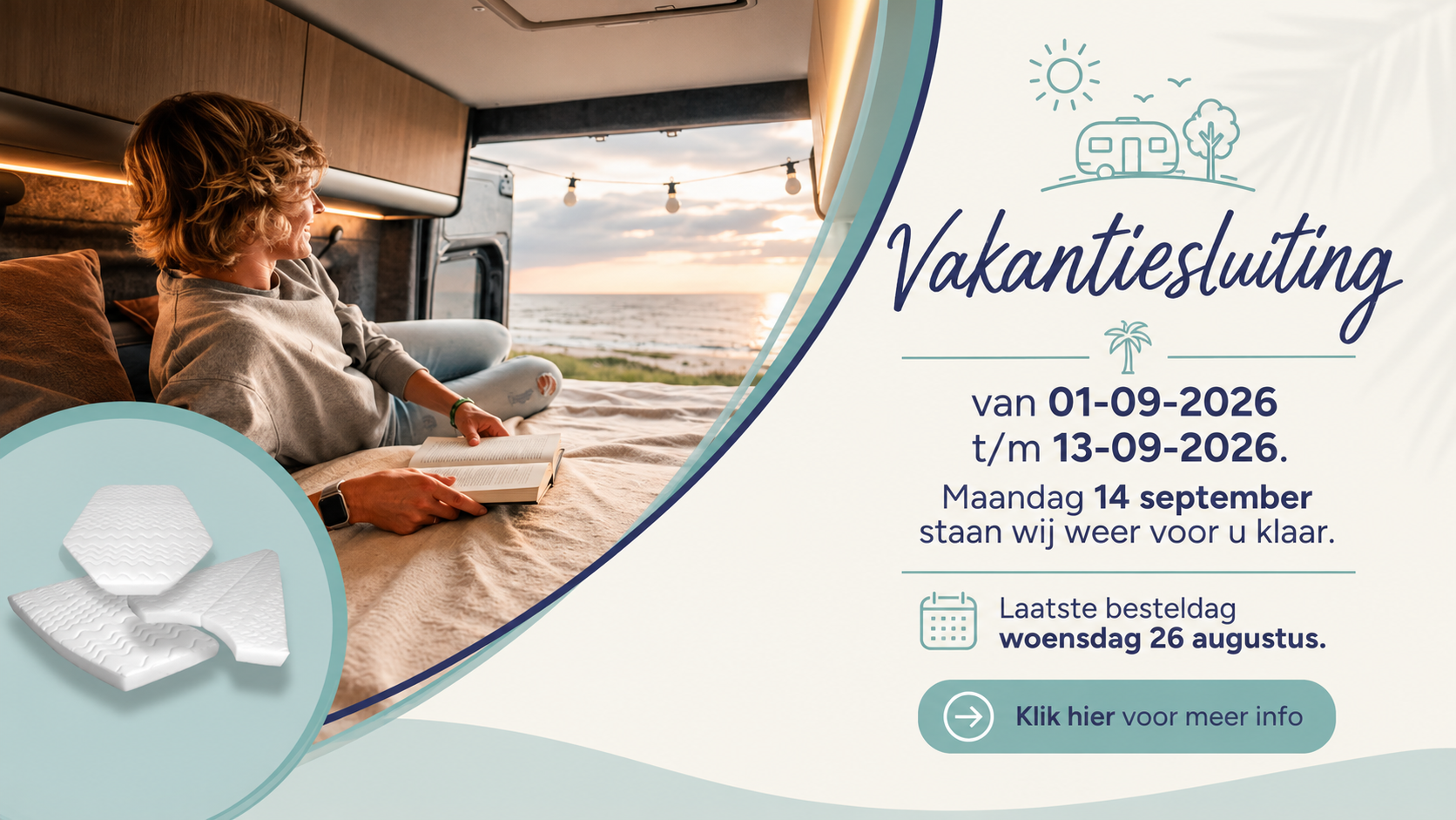 campermatras op maat